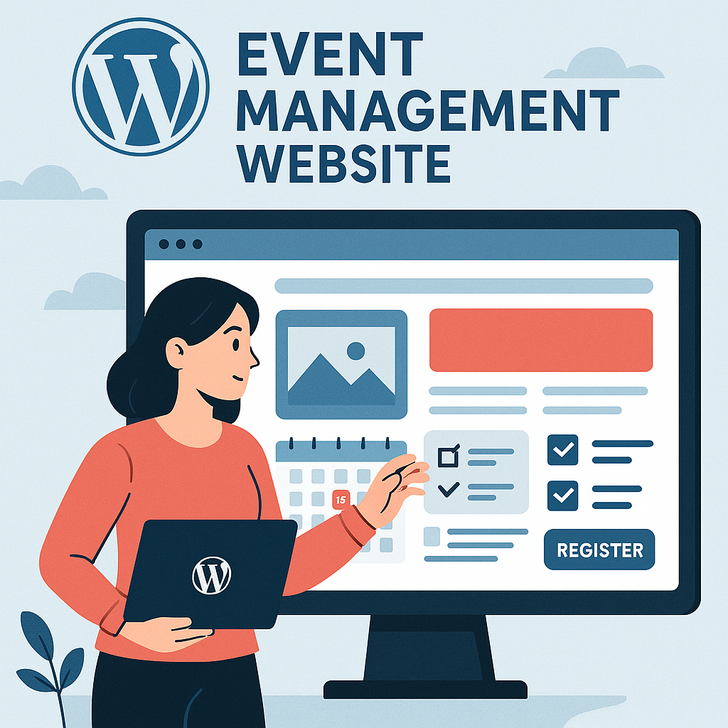 wordpress event manager website
