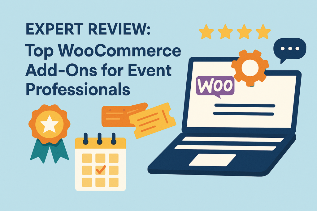 Expert Review: Top WooCommerce Add-Ons for Event Professionals