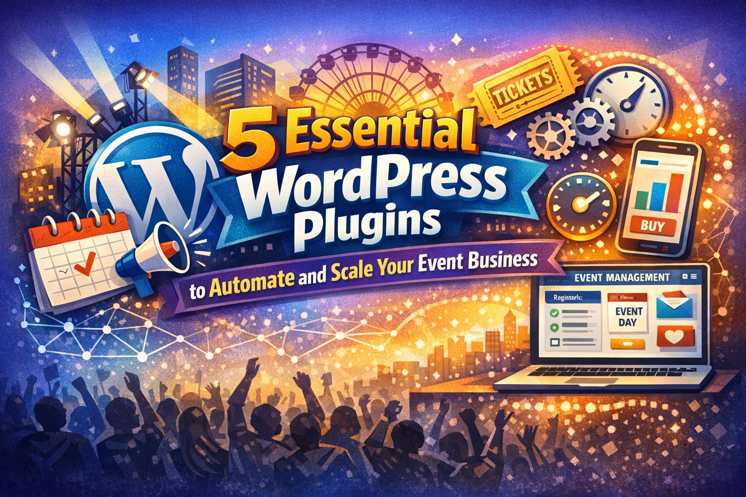 5 Essential WordPress Plugins to Automate and Scale Your Event Business